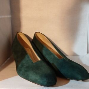 Vintage Bandolino Elegant Green Women's Shoes